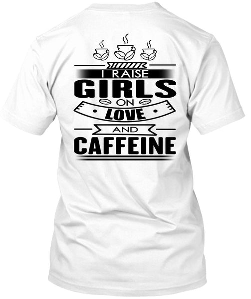 A black t-shirt with the shopify logo