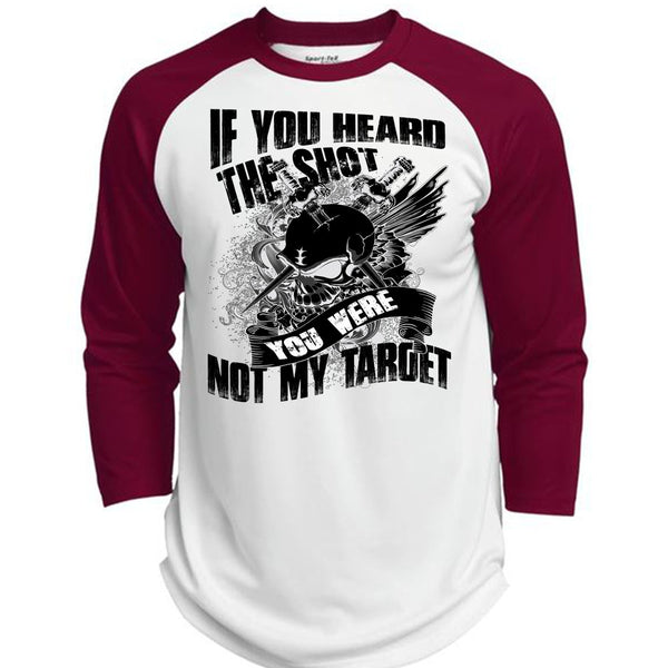 If You Heard The Shot T Shirt, I Love My Life T Shirt, Awesome T-Shirts  (Polyester Game Baseball Jersey)