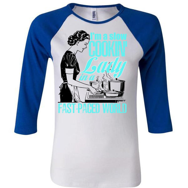 I'm A Slow Cooking Lady T Shirt, I Love Cooking T Shirt, Awesome T-Shirts