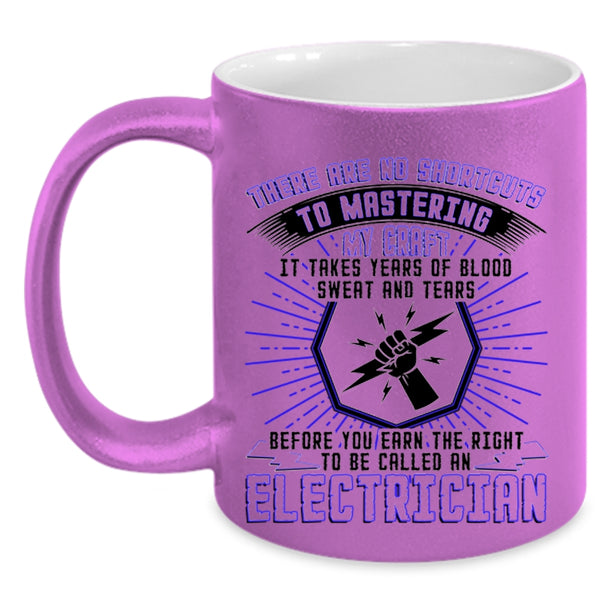 Awesome Electrician Coffee Mug, To Be Called An Electrician Accent Mug