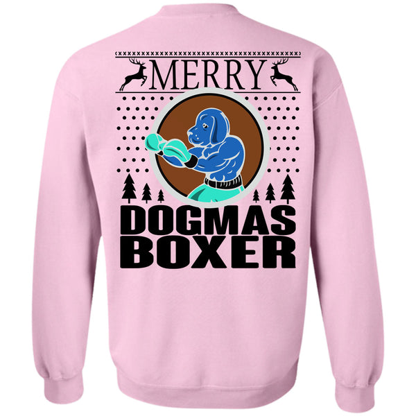 Happy New Year T Shirt, Merry Dogmas Boxer Sweatshirt