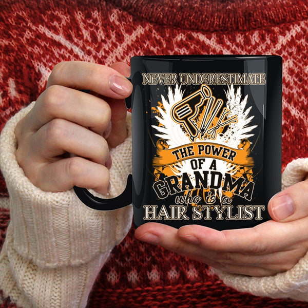 Grandma Is A Hairstylist Coffee Mug, Funny Hairstylist Coffee Cup