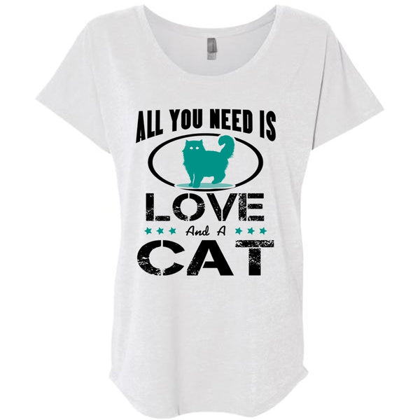 All You Need Is Love And A Cat T Shirt, Cool Pets T Shirt, I Love Cat T Shirt