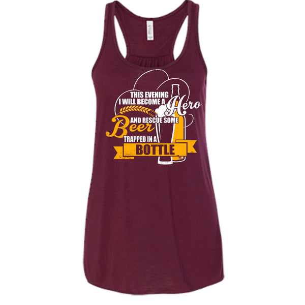 Rescue Some Beer T Shirt, Coolest Beer Drinker Tank Top