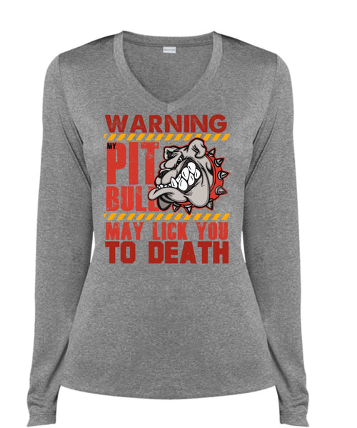 Warning My Pit Bull T Shirt, My Favorite T Shirt