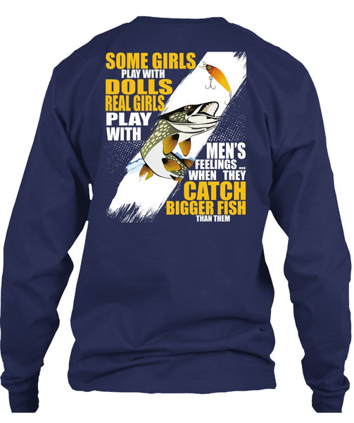 They Catch Bigger Fish T Shirt, Being A Fisher T Shirt