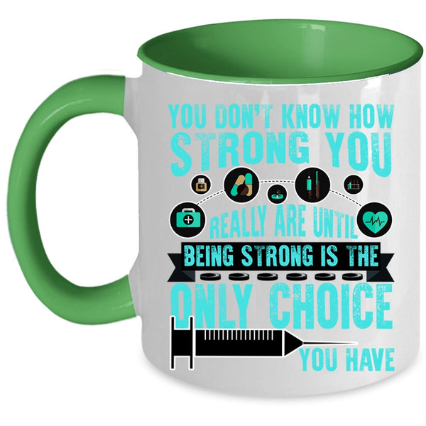 Awesome Nurses Coffee Mug, Strong Nurses Accent Mug