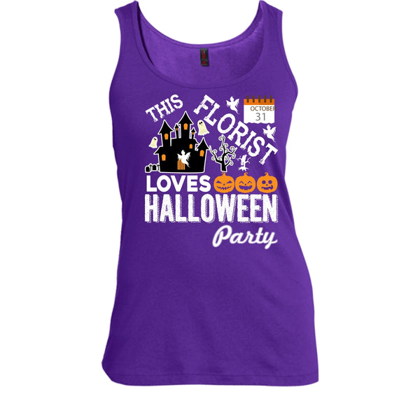 Halloween T Shirt, This Florist Love Halloween Party T Shirt, Cool T Shirt
