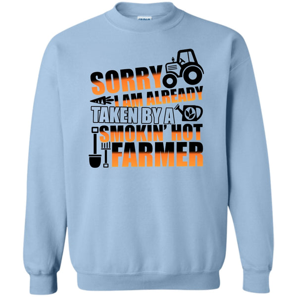 Coolest Farmer's Wife T Shirt, Sorry I'm Already Taken Sweatshirt