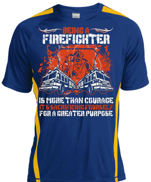 Being A Firefighter T Shirt, It's Sacrificing Yourself T Shirt, Cool Shirt