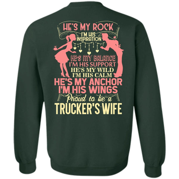 I'm His Wings T Shirt, I Love Trucking Sweatshirt