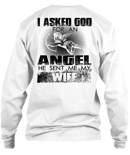 He Sent Me My Wife T Shirt, I Love Wife T Shirt