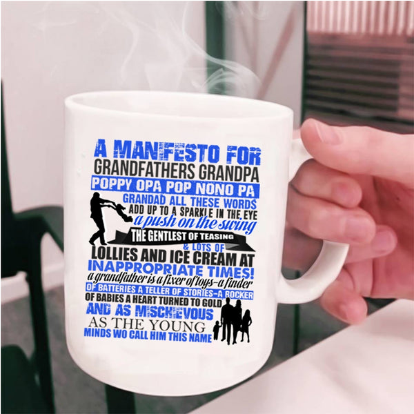 Cool Gift For Grandpa Coffee Mug, Grandfathers Cup
