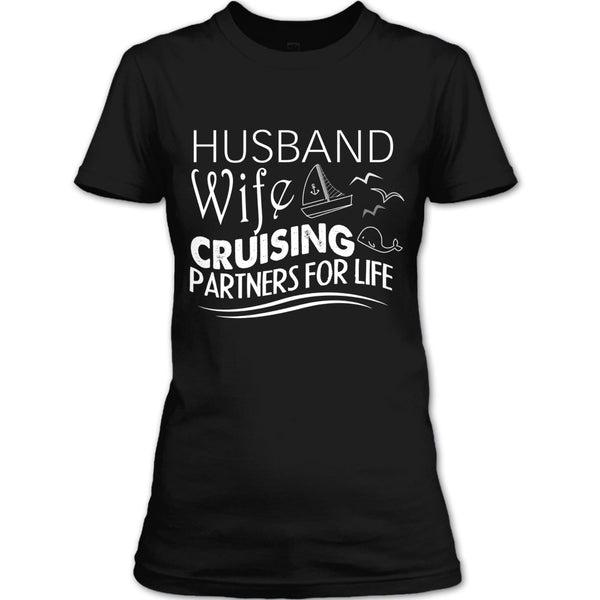 A black t-shirt with the shopify logo