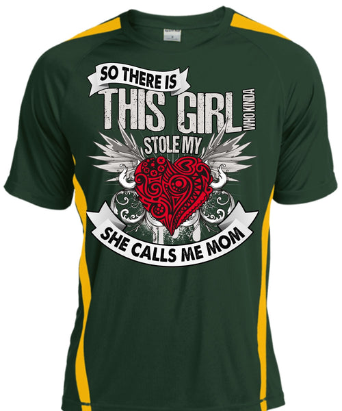She Calls Me Mom T Shirt, This Girl Stole My Heart T Shirt, Cool Shirt