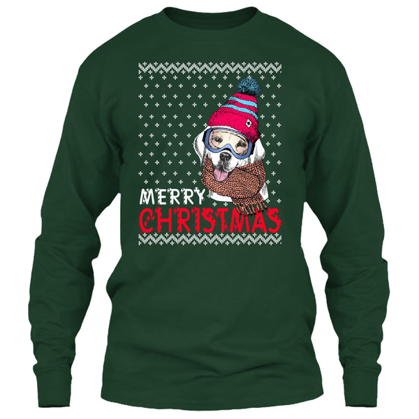 Dog Merry Christmas T Shirt, Coolest Dog Lover T Shirt