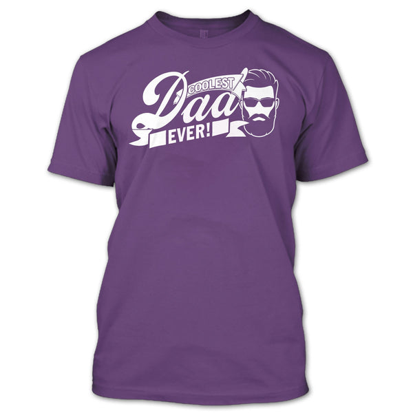 Coolest Dad Ever T Shirt, Awesome Dad T Shirt