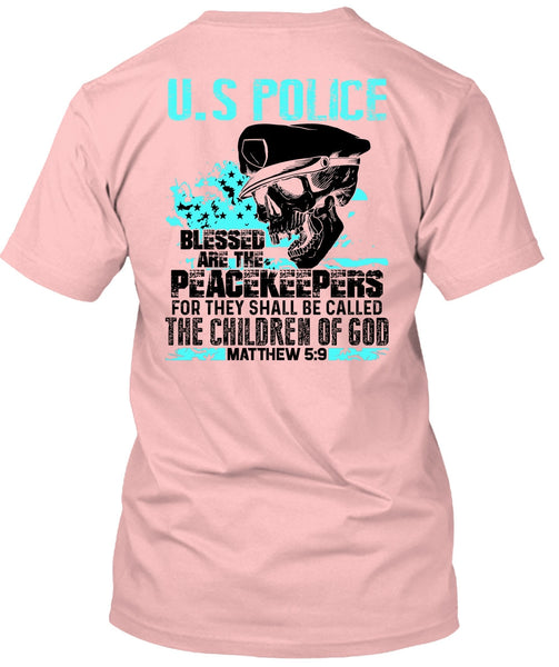 US Police T Shirt, I Love Police T Shirt