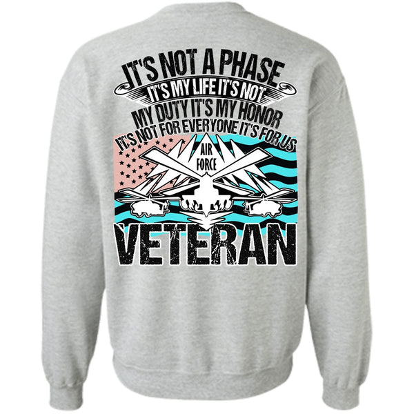 I Love Veteran T Shirt, Air Force Veteran Sweatshirt