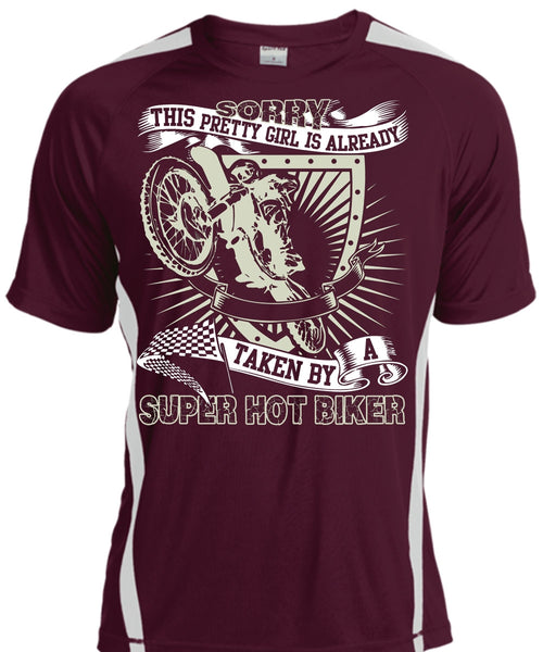 Taken By A Hot Biker T Shirt, Being A Biker T Shirt, Cool Shirt
