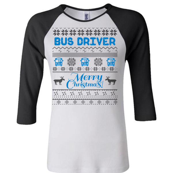 Bus Driver Merry Christmas T Shirt, I Love Driving T Shirt, Awesome T-Shirts