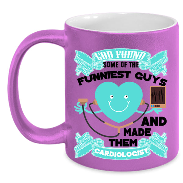 Made Them Cardiologist Coffee Mug, The Funniest Guys Accent Mug