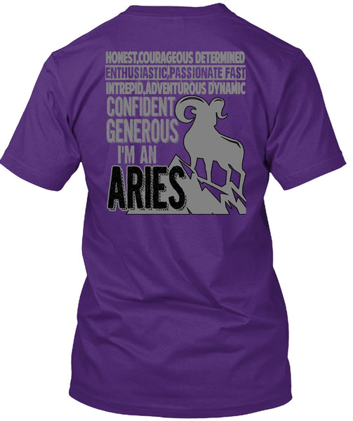I'm An Aries T Shirt, Being An Aries T Shirt