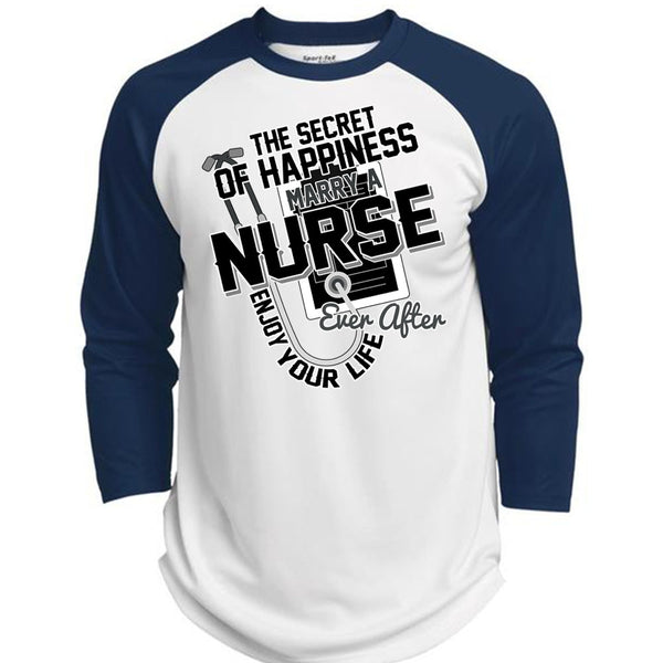 Marry A Nurse T Shirt, I Love Nurse T Shirt, Awesome T-Shirts  (Polyester Game Baseball Jersey)