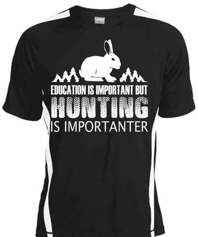 A black t-shirt with the shopify logo