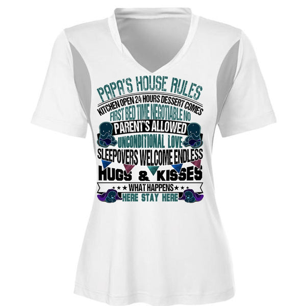 Papa's House Rules T Shirt, I Love Papa T Shirt, Awesome T-Shirts