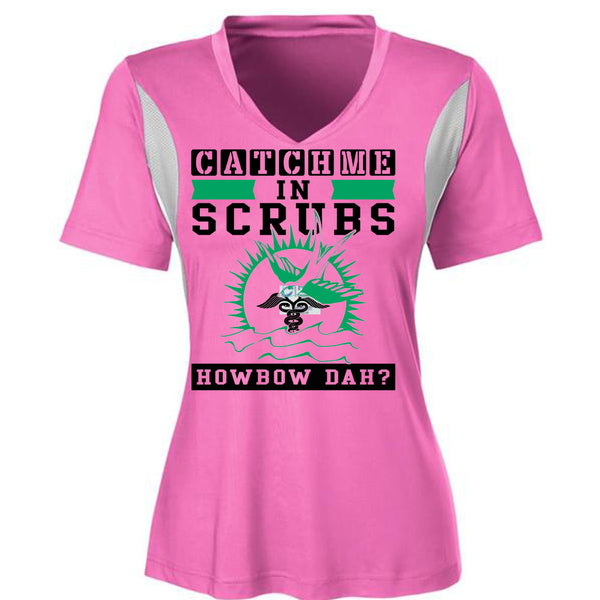 Catch Me In Scrubs Howbow Dah T Shirt, Being A Doctor T Shirt, Awesome T-Shirts