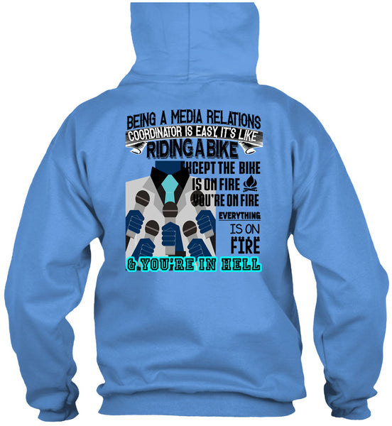 Being A Media Relations Coordinator Is Easy T Shirt, Being A Coordinator T Shirt