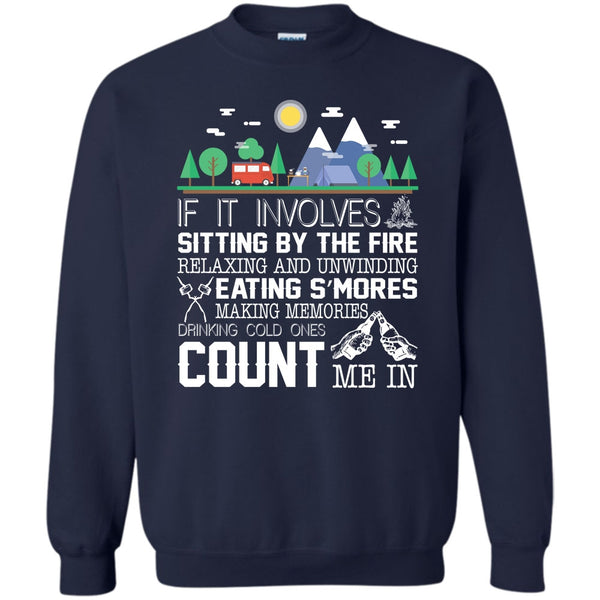 I Just Need To Go Camping With My Dog T Shirt, Coolest Camper Sweatshirt