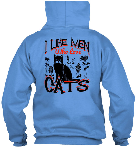 I Like Men Who Love Cats T Shirt, I Love Cats T Shirt