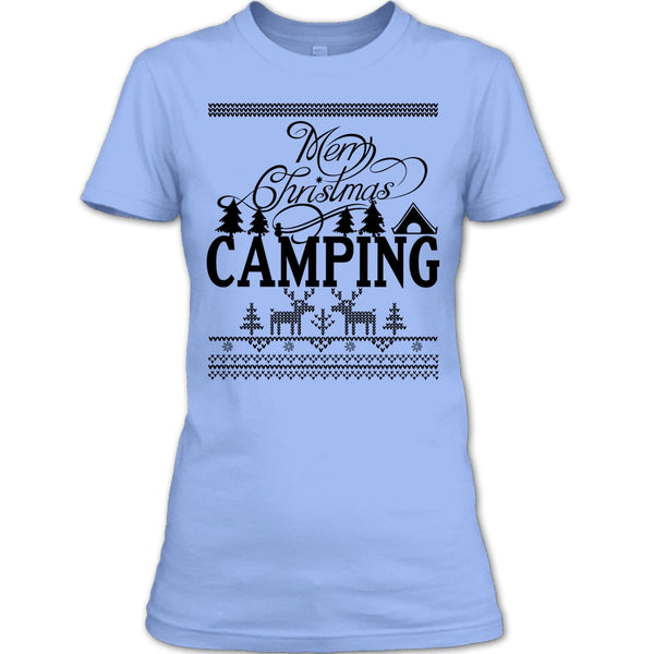 Merry Christmas Camping T Shirt, Gift For Camper T Shirt