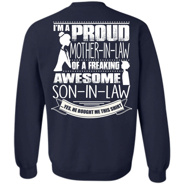 Son In Law T Shirt, I Love Mom Sweatshirt