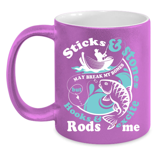 Cool Fishing Coffee Mug, Funny Gift For Fisher Coffee Cup