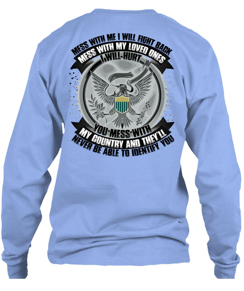 You Mess With My Country T Shirt, I Love Music T Shirt