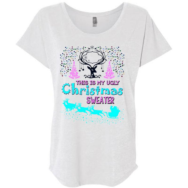 This Is My Ugly Christmas Sweater T Shirt, This Girl Loves Christmas T Shirt, Awesome T-Shirts