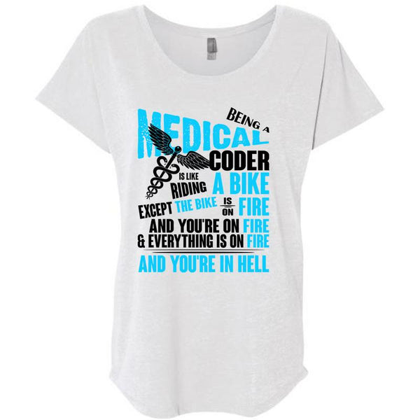 Being A Medical Coder T Shirt, I Love Doctor T Shirt, Awesome T-Shirts