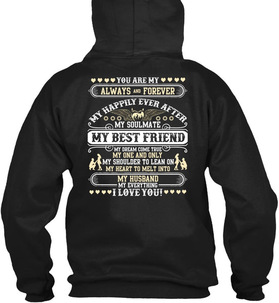My Husband My Everything T Shirt, I Love You T Shirt