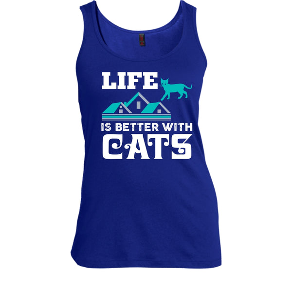 Life Is Better With Cats Shirt, I Am A Cat Lover Shirt