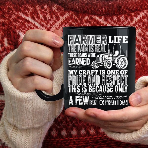 Farmer Life Coffee Mug, Cool Gift For Farmer Coffee Cup