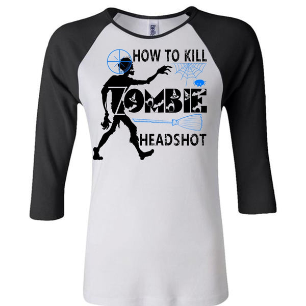 How To Kill Zombie Headshot T Shirt, Wait For Halloween T Shirt, Awesome T-Shirts