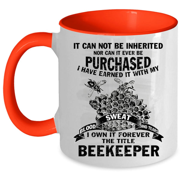 Awesome Gift For Beekeeper Coffee Mug, Beekeeper Accent Mug