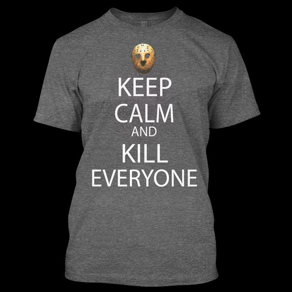 A black t-shirt with the shopify logo