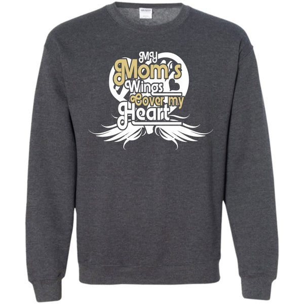 Mom's Wings Cover My Heart T Shirt, Coolest Mom Ever Sweatshirt