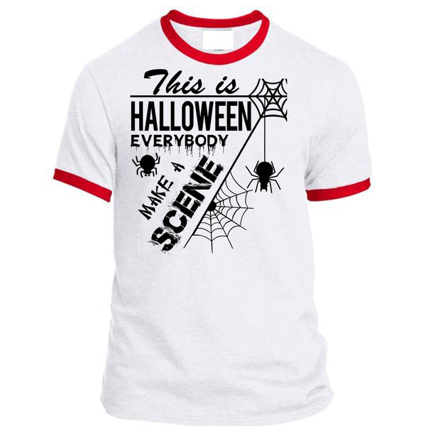 This Is Halloween Everybody Make A Scene T Shirt, Wait For Halloween T Shirt, Awesome T-Shirts