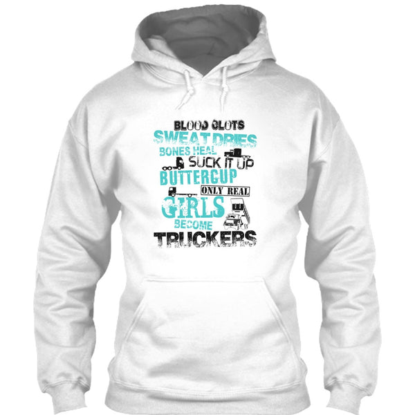 Only Rel Girls Become Truckers T Shirt, Truck Driver T Shirt