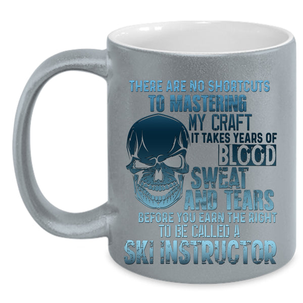 Awesome Ski Instructor Coffee Mug, To Be Called A Ski Instructor Accent Mug